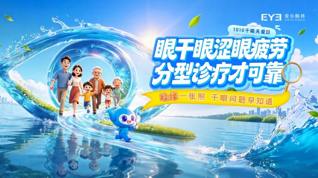 睑缘一张照，干眼早知道：爱尔眼科1010干眼关爱日即将启动