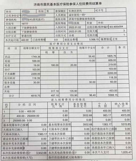 济南中医静脉曲张医院能用医保吗 追求健康，造福四方